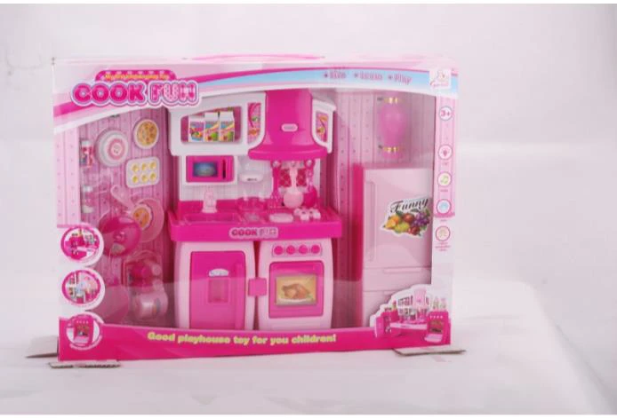 Detachable Cabinet Pink with Lights and Music