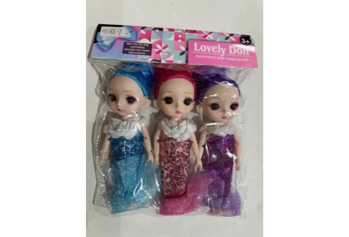 6 inch solid multi-articulated eyeball boutique doll