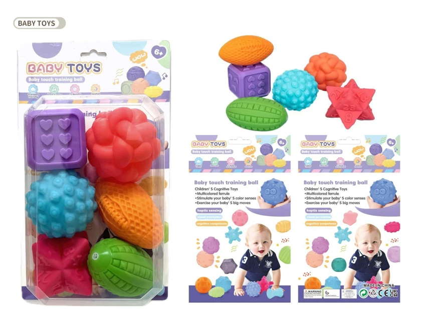 Rubber soft balls. Baby touch balls. Water play balls. Squeeze balls. Hand-grip balls. Bath toys. Water spray toys