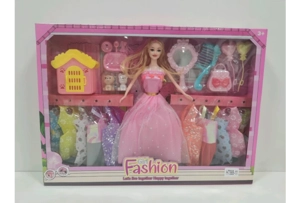 11-inch solid-body poseable Barbie doll