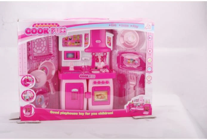 Detachable Cabinet Pink with Lights and Music