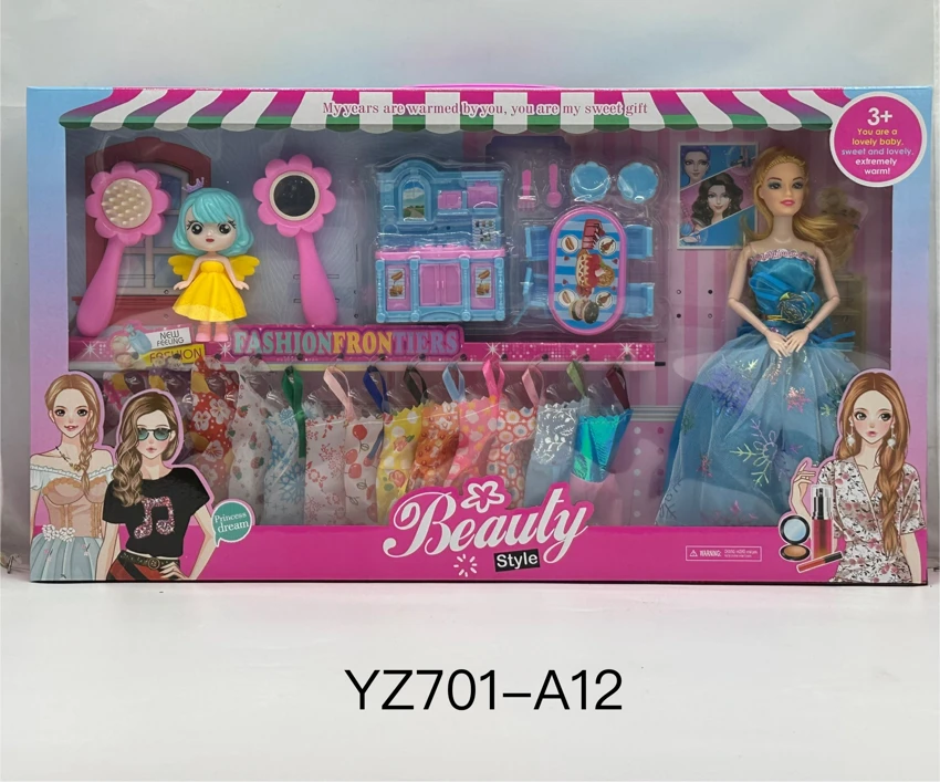 11.5 inches 9 joints Barbie