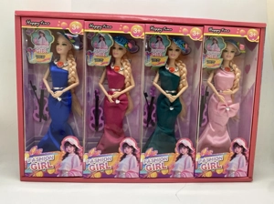 11.5-inch fashion Barbie solid body joint hand multi-color mix