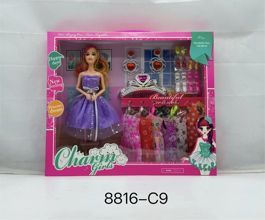 11.5 inch 9-joint Barbie doll