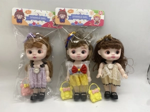 8-inch Fashion Expression Doll Solid Body Cute Doll Mixed Styles