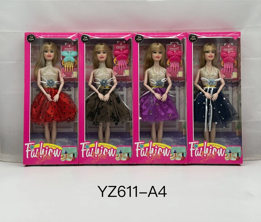 11.5 inches 9 joints Barbie