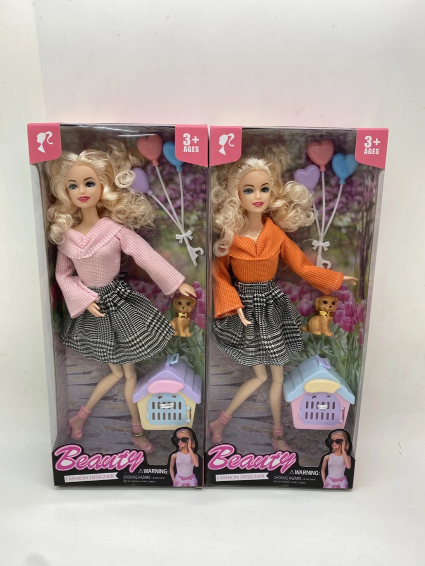 11.5-inch fashion Barbie solid 11 joint multi-color mix