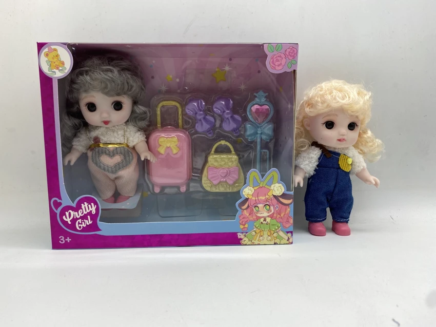 6-inch fashion expression baby rubber cute baby variety mix