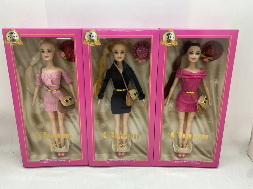 11.5-inch fashion Barbie real body mixed outfit