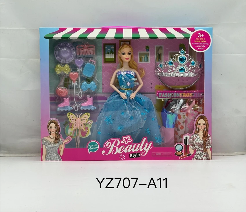 11.5 inches 9 joints Barbie