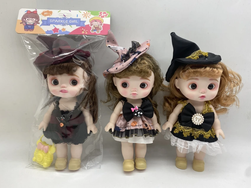 8-inch Fashion Expression Doll Vinyl Cute Doll Mixed Styles