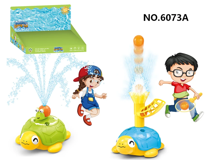 Pool lawn sprinkler turtle (snail out of the water catch)