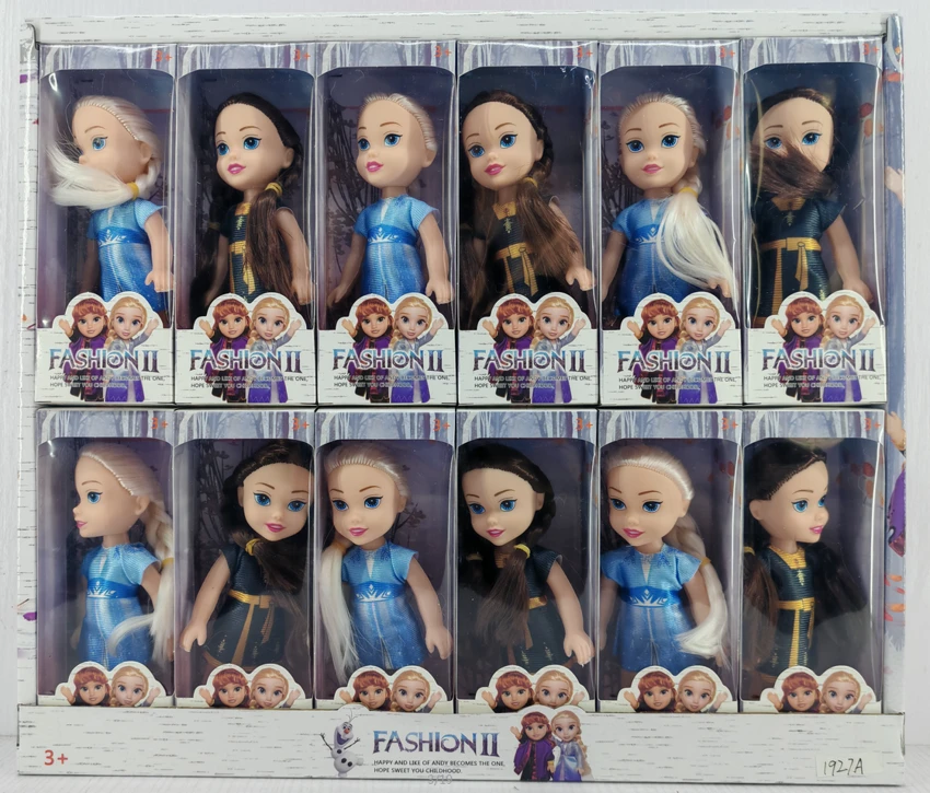 6-inch chubby doll body ice and snow doll 12PCS