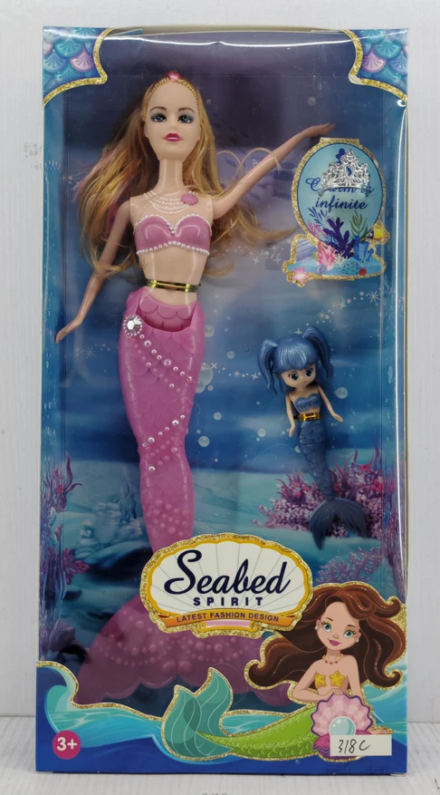 11.5-inch mermaid with little mermaid