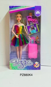 11.5 inch solid 9-joint fashion Barbie doll