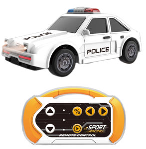 1:64 Police car Touch the mini remote control