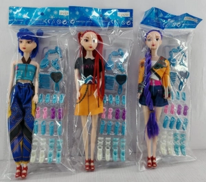 11.5-inch articulated 11-joint demon-hunting girls team 13 shoes, etc.