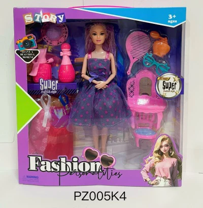 11.5 inch solid 9-joint fashion Barbie doll