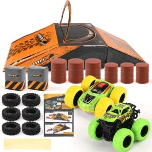 Double-sided Car Double Inertia Stunt Car Set