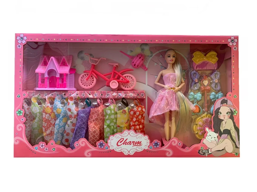 11.5-inch 9-joint solid Barbie