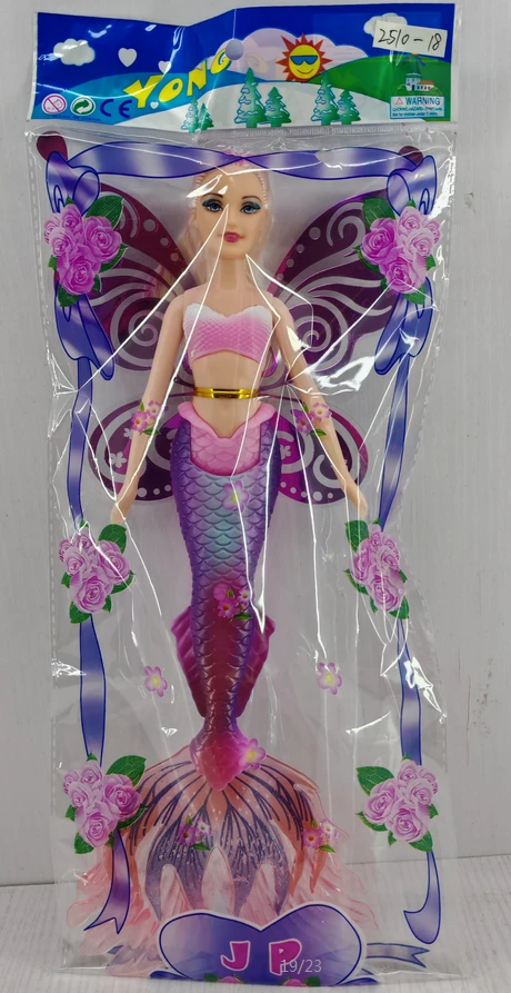 11.5-inch winged mermaid