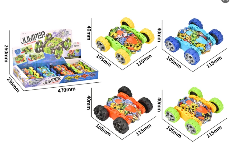 Inertia Stunt Double-sided Car