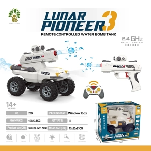 Big climbing water bomb car