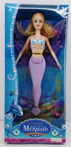11.5-inch winged mermaid