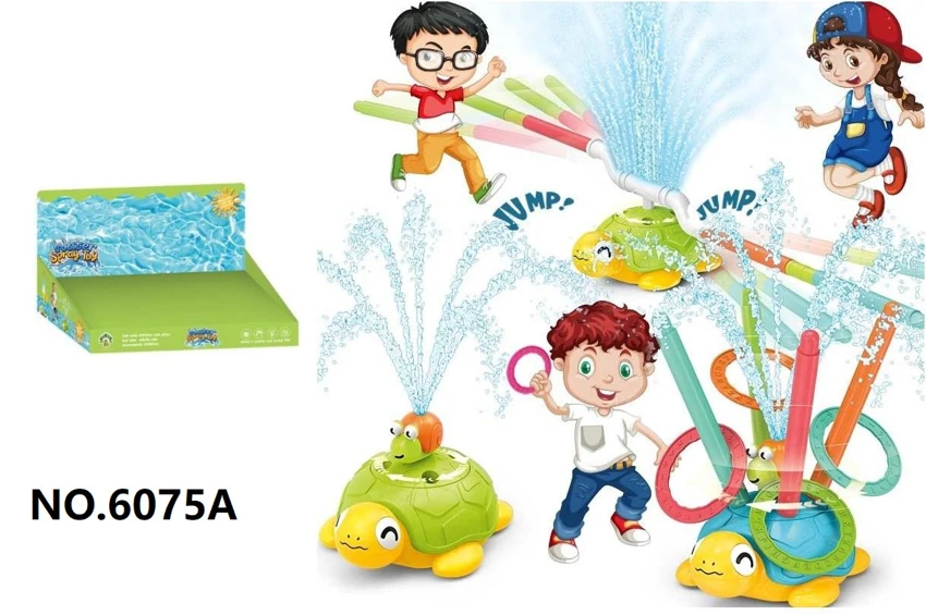 Swimming pool lawn sprinkler turtle three-in-one (snail out of the water, skipping rope, ferrule)