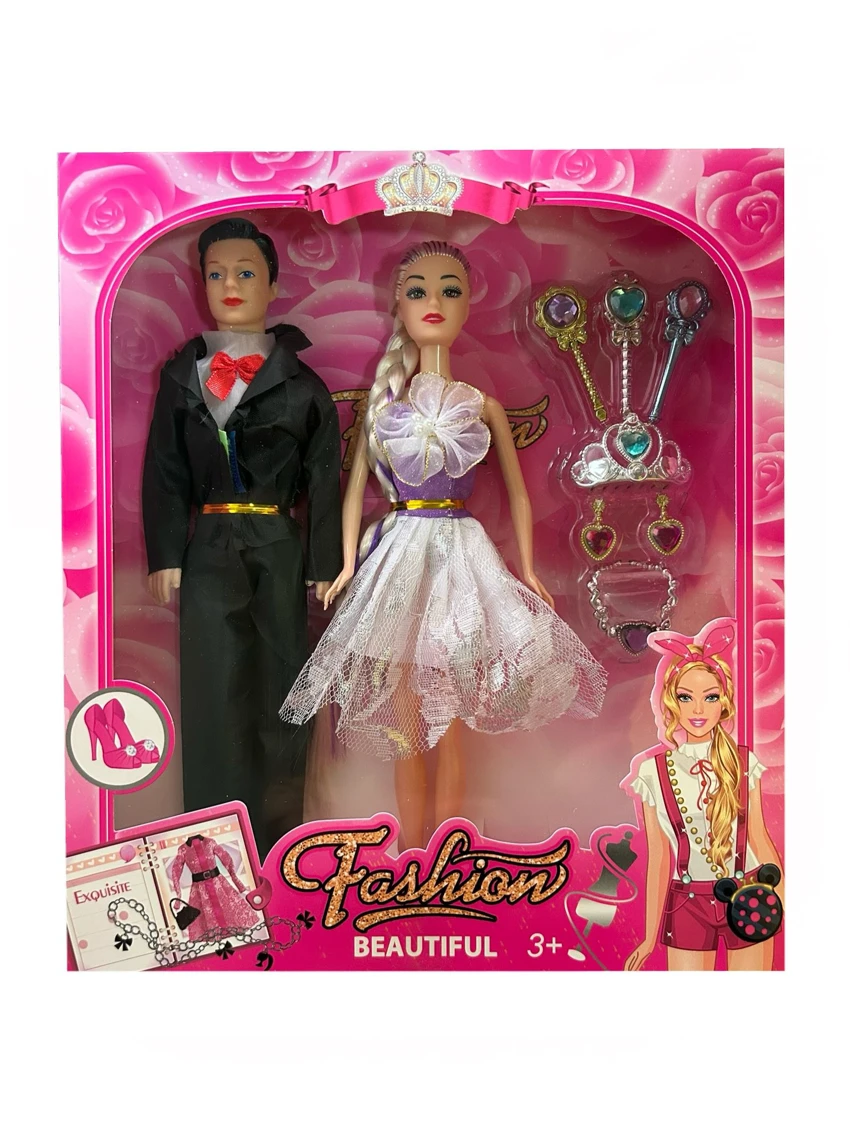 11-inch solid Barbie doll, male hollow