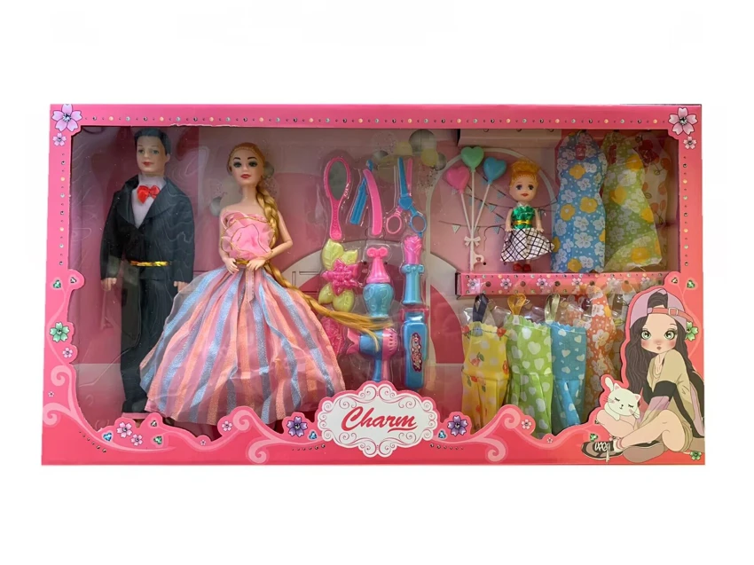 11.5-inch 9-joint solid Barbie