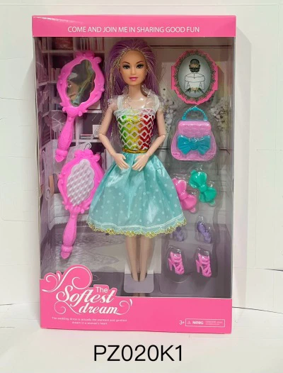 11.5 inch solid 9-joint fashion Barbie doll
