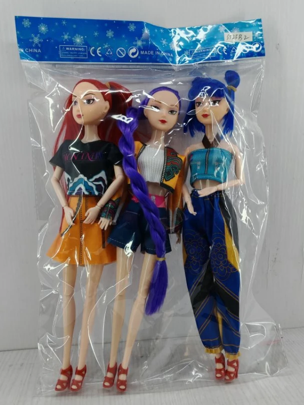 11.5-inch articulated 11-joint demon-hunting girls team 3PCS