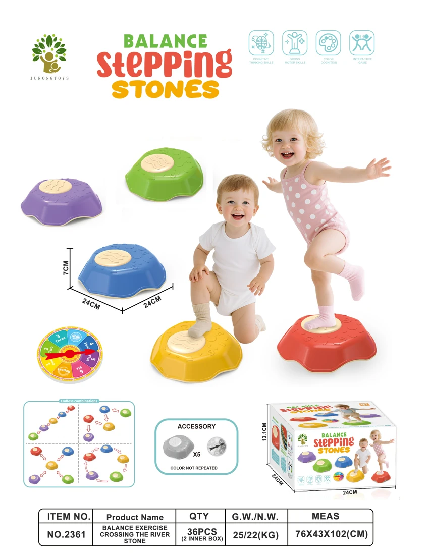 Balance training river crossing stones regular version * 5 pieces