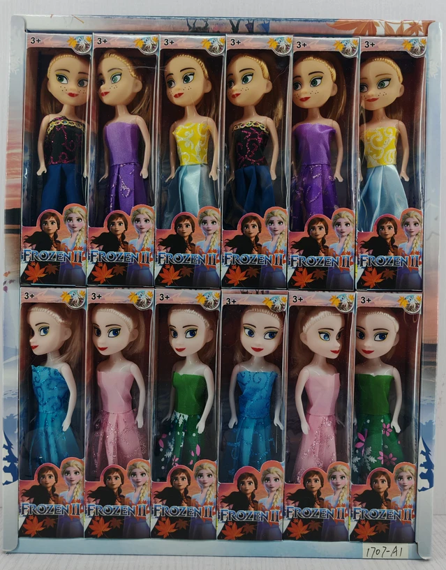 7-inch lifelike ice and snow doll 24PCS