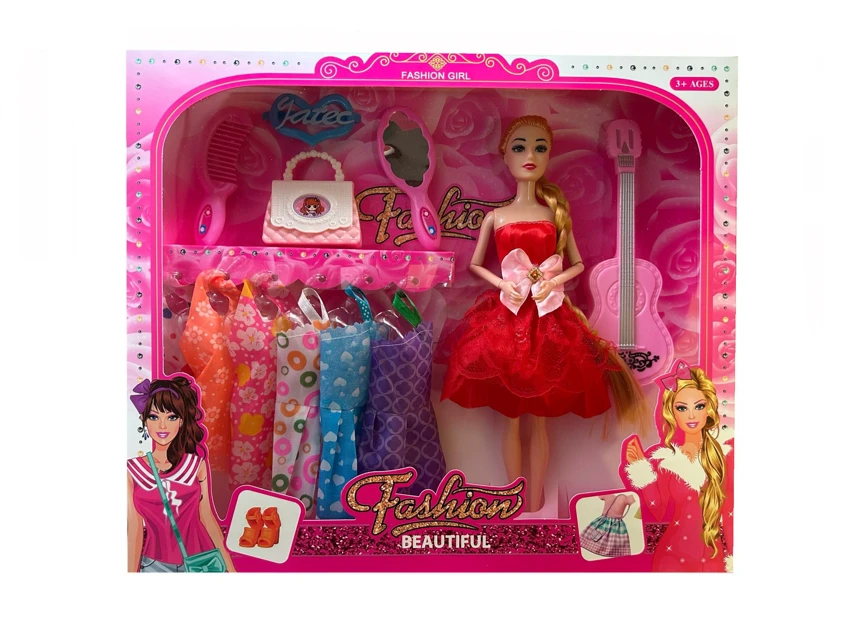 11-inch 9-joint solid Barbie doll