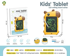 8.5 inch English giraffe LCD writing tablet color (delivery battery, screwdriver and pen)