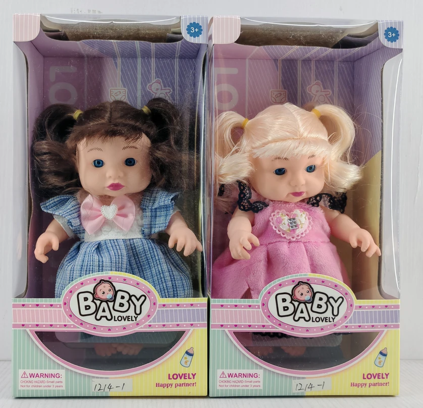 12-inch vinyl chubby doll with music