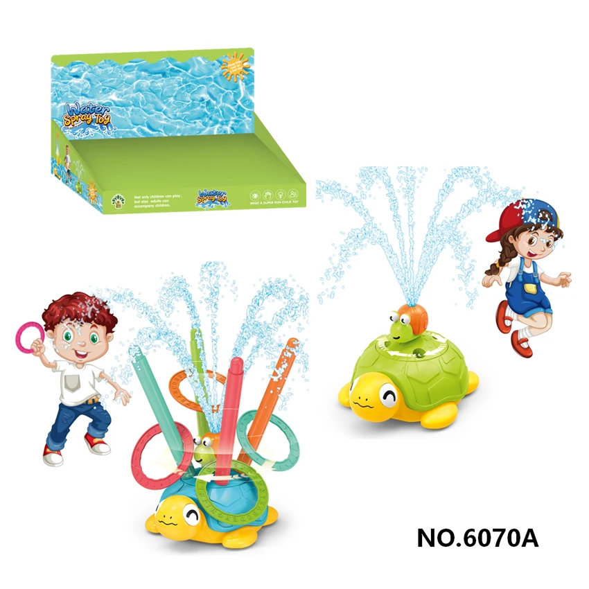 Pool lawn sprinkler turtle (snail out of the water ferrule)