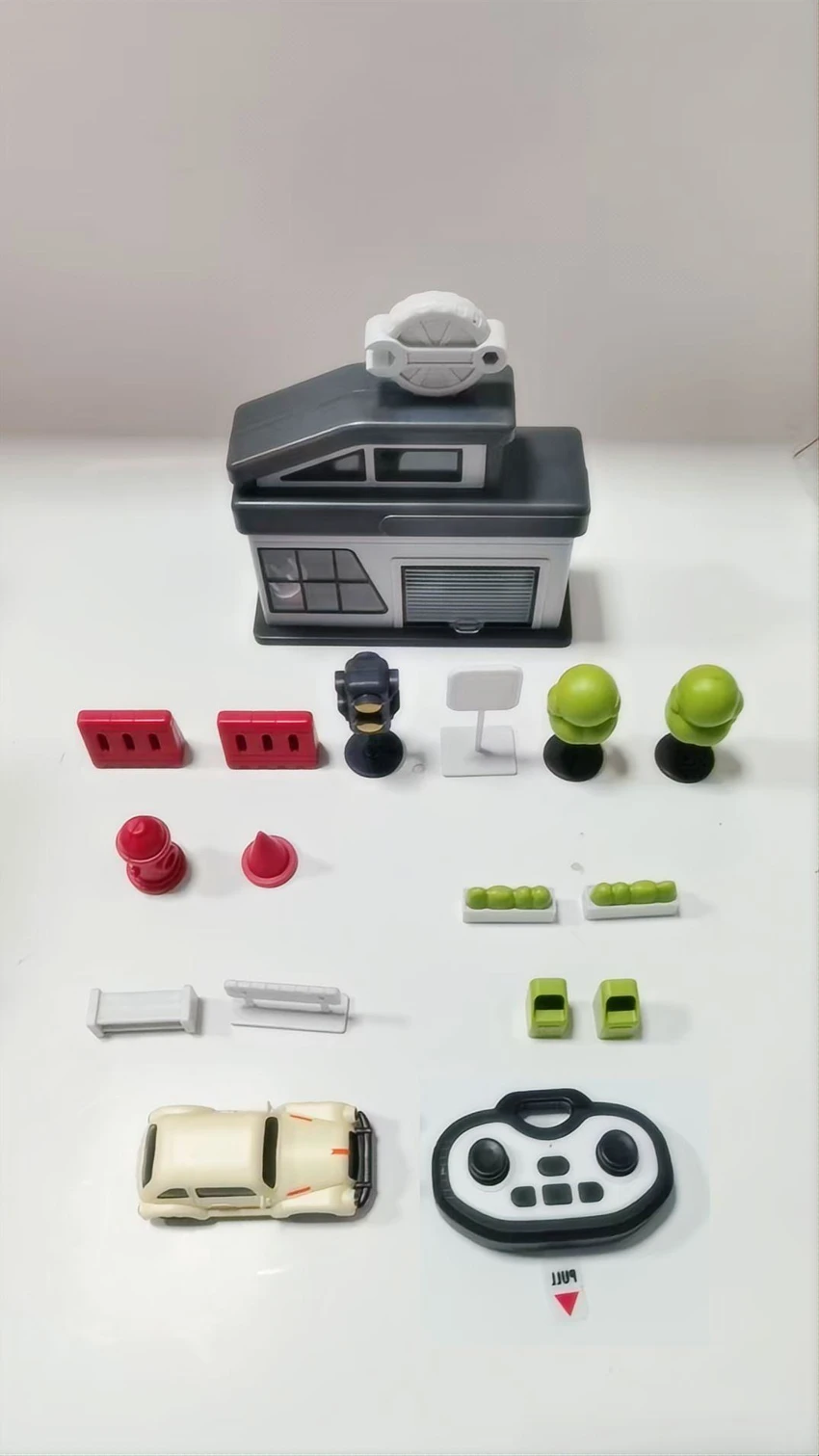 1:64 Alloy car scene set