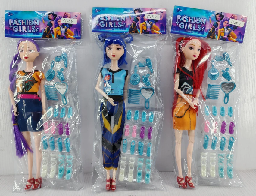 11.5-inch articulated 11-joint demon-hunting girls team 13 shoes, etc.