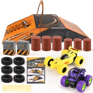 Twist Car Double Inertia Stunt Car Set