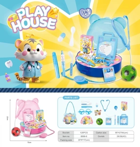 Playhouse Medical Kit Storage Box