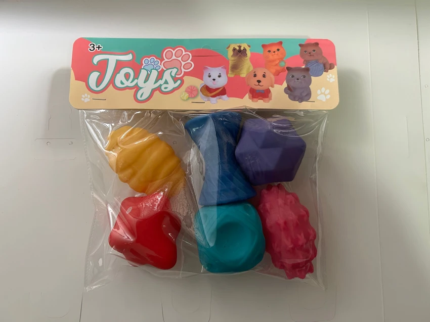 Enamel 6 types of hand grip ball PVC card head bag whistle