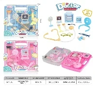 Playhouse Medical Kit Storage Box with Window and Handle