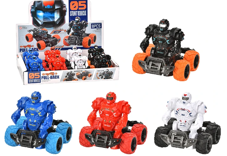 4-Color Double Pull-Back Robot