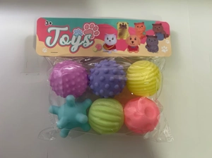 Enamel 6 types of hand grip ball PVC card head bag whistle