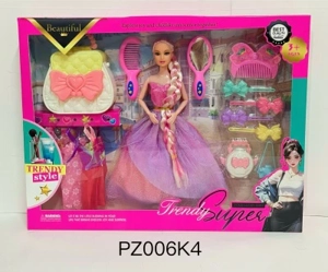 11.5 inch solid 9-joint fashion Barbie doll