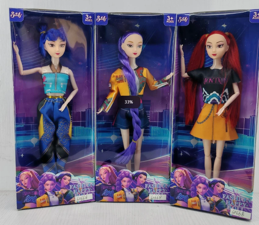 11.5-inch articulated 11-joint demon-hunting girls team