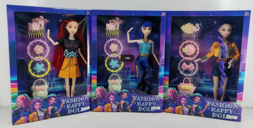 11.5-inch articulated 11-joint demon-hunting girls team 13 shoes 3 balloons